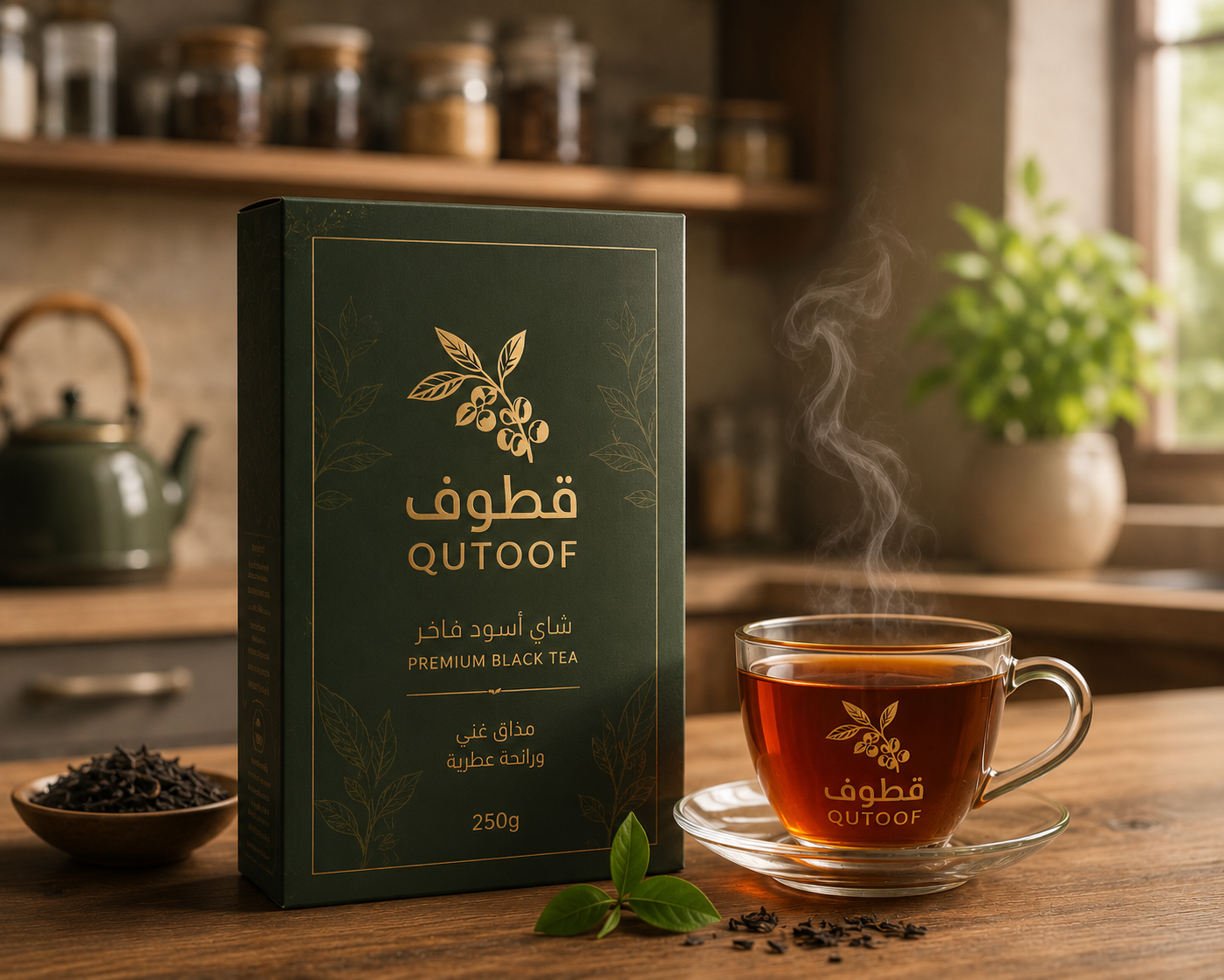 شاي اسود